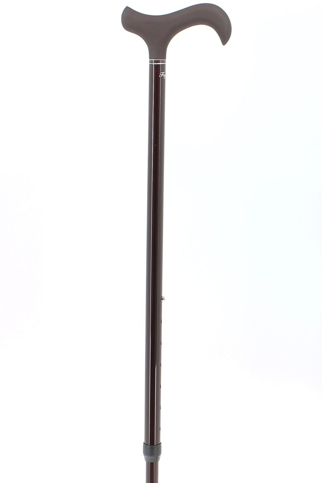 Canne réglable en carbone bordeaux