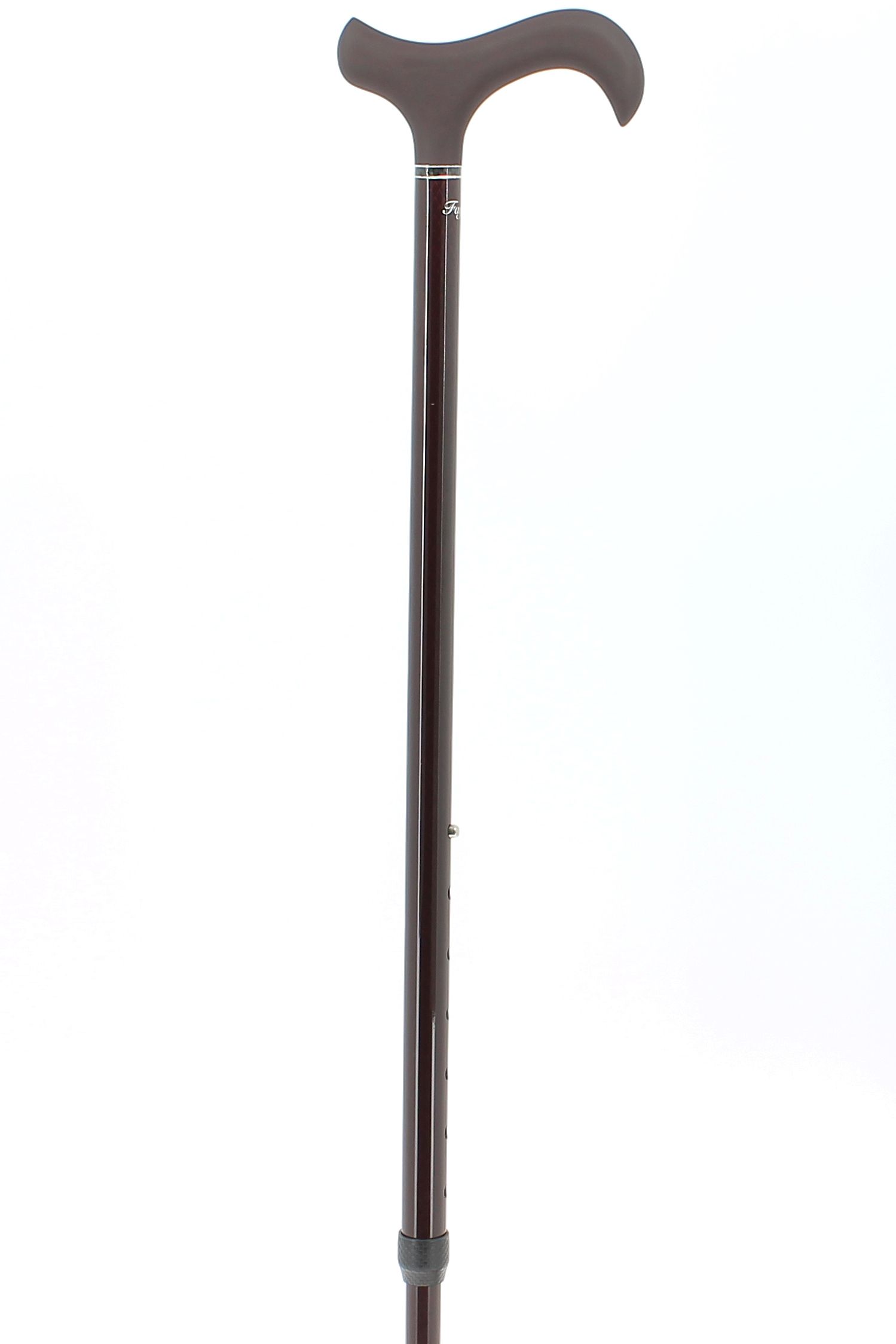 Canne réglable en carbone bordeaux