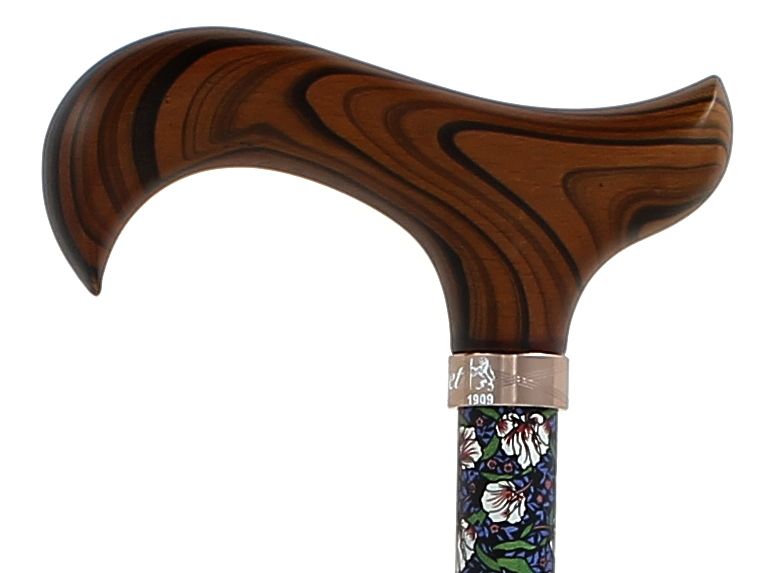 Canne pliante à fleurs 2091