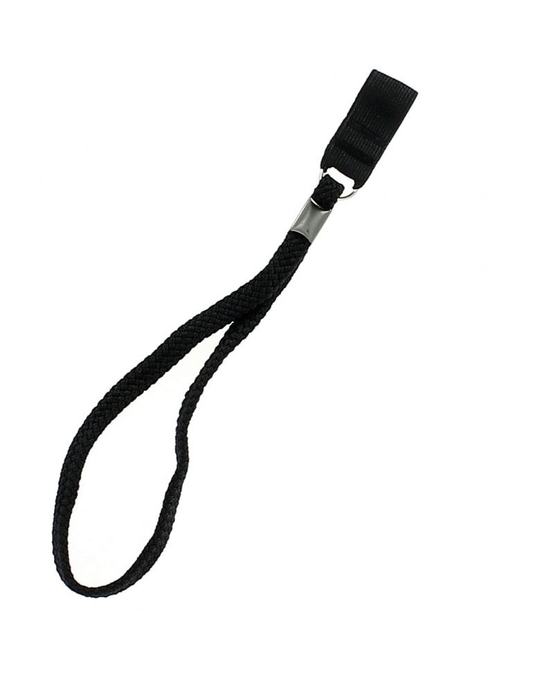 Dragonne en étoffe noire, avec élastique