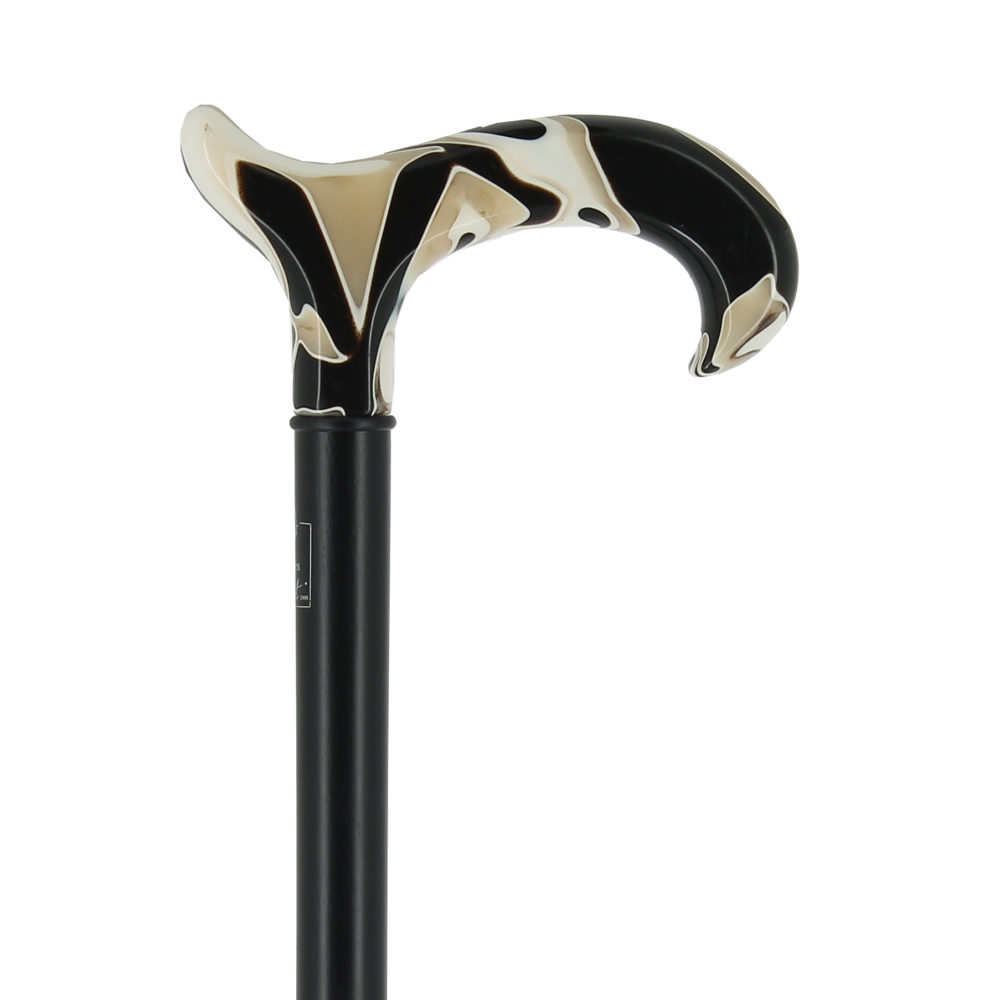 Canne avec poignée crochet en plexiglas 2351