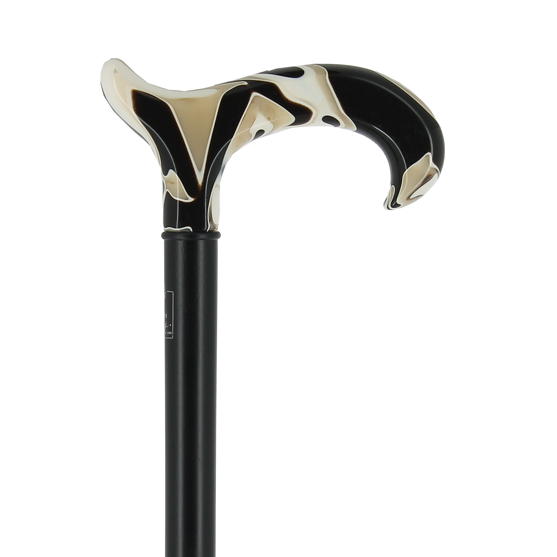 Canne avec poignée crochet en plexiglas 2351